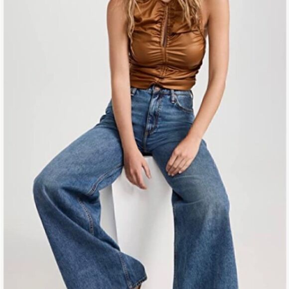 NWT Free People Ride Along Top - Picture 4 of 13